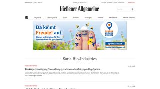 
                            12. Saria Bio-Industries | Gießener Allgemeine Zeitung