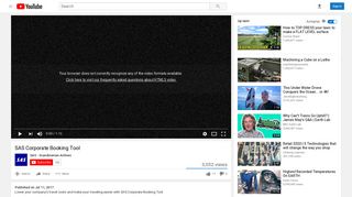 
                            5. SAS Corporate Booking Tool - YouTube