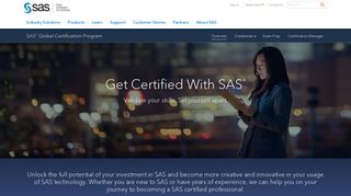 
                            5. SAS Global Certification | SAS