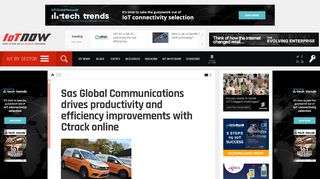 
                            10. Sas Global Communications drives productivity and efficiency ...