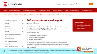 
                            5. SAS – svenska som andraspråk | Helsingborg.se