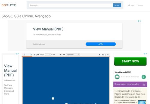 
                            7. SASGC Guia Online. Avançado - PDF - DocPlayer.com.br