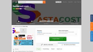 
                            4. Sastacost.com - Online Shopping Websites in Mumbai - Justdial