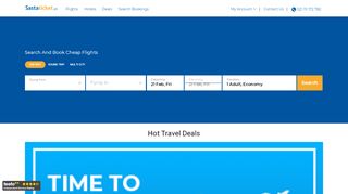 
                            9. Sastaticket.pk- Cheap Flights, Best Hotel Rate and Holiday ...