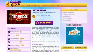 
                            13. Satin Bingo Review: Get 400% Welcome Bonus & Other Prizes!