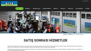 
                            3. Satış Sonrası Hizmetler - Aksa Jeneratör