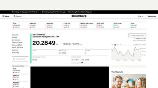 
                            10. SATOPMN Quote - Santander Multigestor FIC FIM Fund - Bloomberg ...