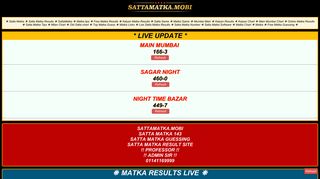 
                            3. SATTA MATKA | FASTEST MATKA RESULTS | FREE GUESSING ...