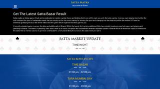 
                            10. Satta Matka | Get India's Fastest Matka Result Live