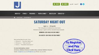 
                            9. Saturday Night Out | Jewish Educational Alliance