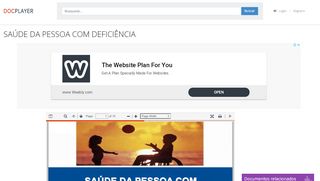 
                            6. SAÚDE DA PESSOA COM DEFICIÊNCIA - PDF - DocPlayer.com.br