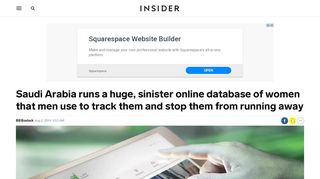 
                            9. Saudi Absher site lets men control women's travel, stop ...