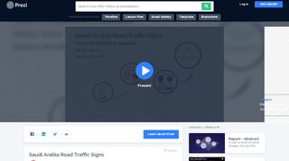 
                            13. Saudi Arabia Road Traffic Signs by Amani Dahnem on Prezi