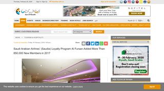 
                            10. Saudi Arabian Airlines' (Saudia) Loyalty Program Al Fursan Added ...