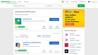 
                            9. Saudi Aramco SAP Reviews | Glassdoor.co.in