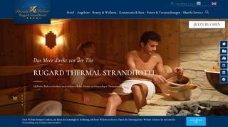 
                            4. Sauna und Dampfbäder | Rugard Strandhotel