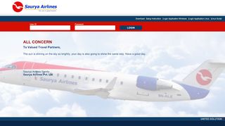 
                            1. SauryaAir :: United Solutions Airline Reservation System