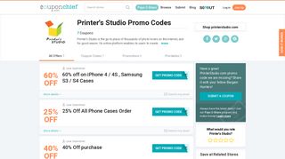 
                            10. Save 20% w/ Feb. 2019 PrinterStudio.com Coupon Promo Codes