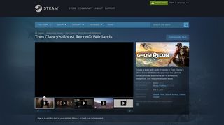 
                            10. Save 65% on Tom Clancy's Ghost Recon® Wildlands on Steam
