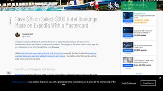 
                            11. Save $75 on Select $300 Hotel Bookings Made on Expedia