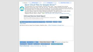 
                            8. Save Cloud files to Google Drive™