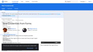
                            8. Save Credentials from Forms | Web Fundamentals | Google Developers
