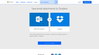 
                            12. Save email attachments to Dropbox | Microsoft Flow