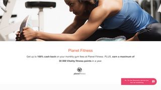 
                            10. Save on your monthly gym fees | Planet Fitness and Discovery Vitality ...