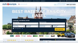
                            12. Save up to 30% on Car Rentals at RailCity Basel - Auto Europe