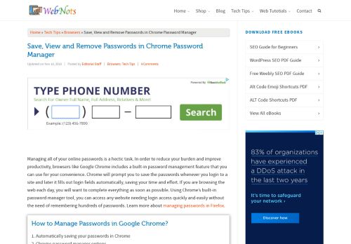 
                            13. Save, View and Remove Passwords in Chrome Password Manager ...