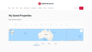 
                            12. Saved Properties - realestate.com.au