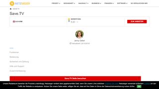 
                            12. Save.TV im Test 2019 | NETZSIEGER