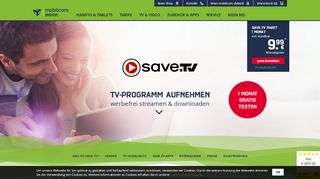 
                            13. Save.TV - keine Sendung verpassen | mobilcom-debitel