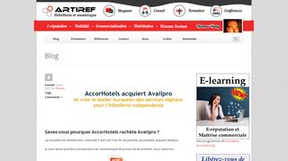 
                            13. Savez-vous pourquoi AccorHotels rachète Availpro ? - Artiref