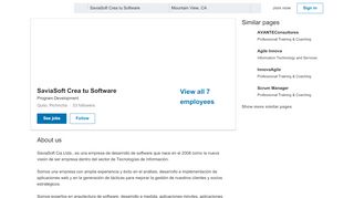 
                            6. SaviaSoft Crea tu Software | LinkedIn