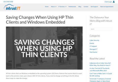 
                            8. Saving Changes When Using HP Thin Clients and Windows ... - Intrust IT
