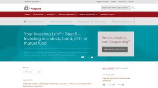 
                            11. Saving & investing | Vanguard