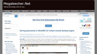 
                            10. Saving passwords in UltraVNC for instant remote desktop logins ...