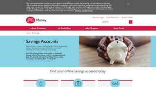 
                            3. Savings Accounts - ISAs, Bonds & Rates | Post Office®