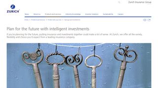
                            8. Savings and investments for private customers | Zurich Insurance