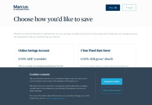 
                            11. Savings | Marcus by Goldman Sachs®