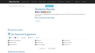 
                            10. Savitarna Results For Websites Listing - SiteLinks.Info