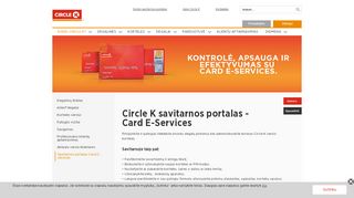 
                            12. Savitarnos portalas Card E-services - Circle K