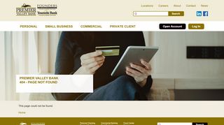 
                            11. SAVVY Online Banking › Premier Valley Bank