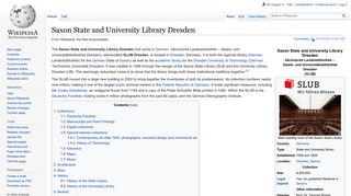 
                            5. Saxon State and University Library Dresden - Wikipedia
