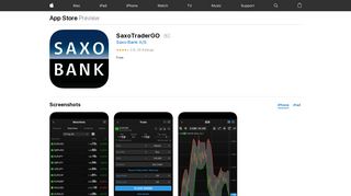 
                            11. SaxoTrader App - iTunes - Apple