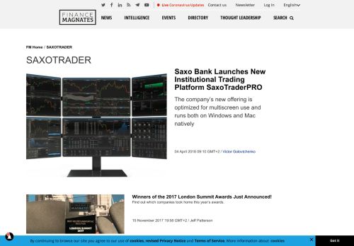 
                            10. SaxoTrader | Finance Magnates