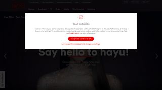 
                            6. Say hello to the hayu app! | Virgin Media