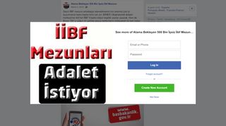 
                            13. Sayın İİBF mezunu arkadaşlar... - Atama Bekleyen 500 Bin İşsiz İibf ...