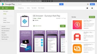 
                            3. SB Answer - Surveys that Pay - Apps on Google Play